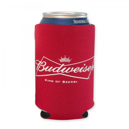 Budweiser Classic Red Can Cooler