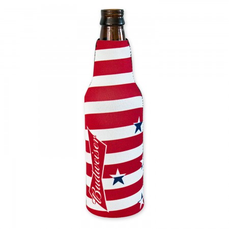 Budweiser Stars And Stripes Bottle Cooler