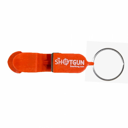 Shotgun Beer Tool Bottle Opening Keychain