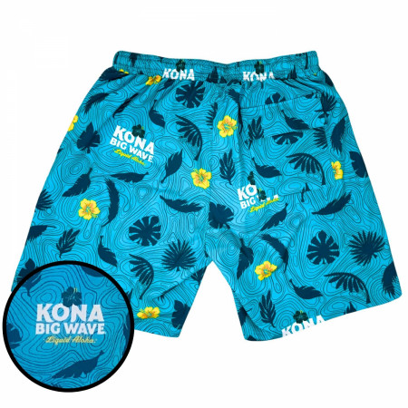 Big Wave Kona Beer Collab Tropical Bros. Swimsuit