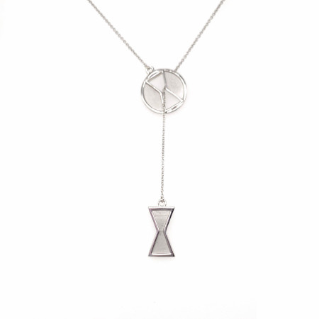 Marvel Black Widow Lariat Necklace