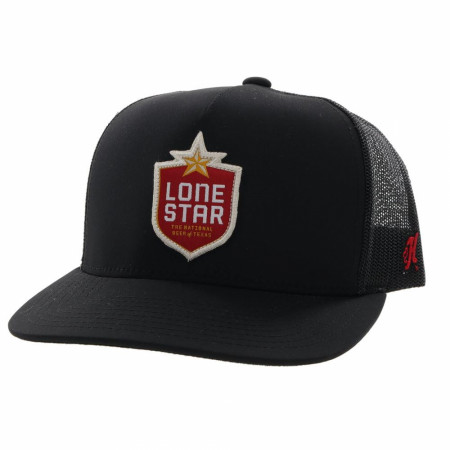 Lone Star Beer Hooey Black Colorway Snapback Trucker Hat