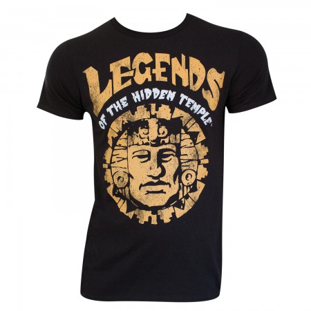 Legends Of The Hidden Temple Men's Black T-Shirt