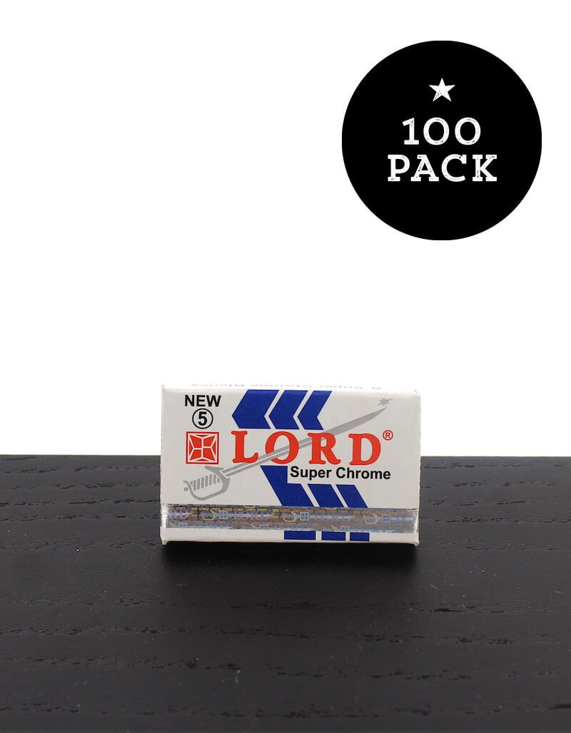 Product image 2 for Lord Super Chrome Double Edge Razor Blades (5 Blades)