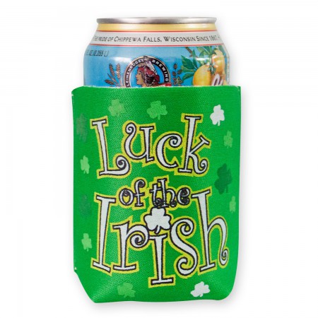 St. Patrick's Day Luck Of The Irish Can Bottle Cooler