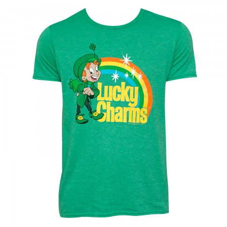 Lucky Charms Logo Green Tee Shirt