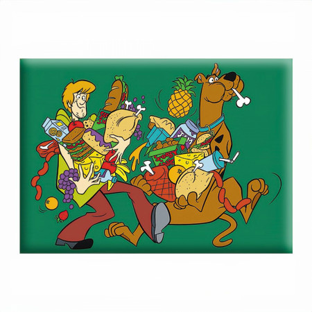 Scooby Doo Shaggy & Scooby with Food 2.5" x 3.5" Magnet