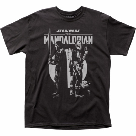 Star Wars The Mandalorian Back to Back T-Shirt