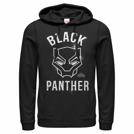 Black Panther Spray Paint Logo Pullover Hoodie