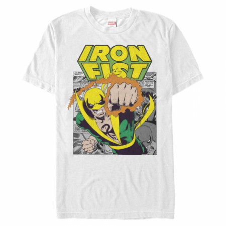 Iron Fist Punch Collage T-Shirt