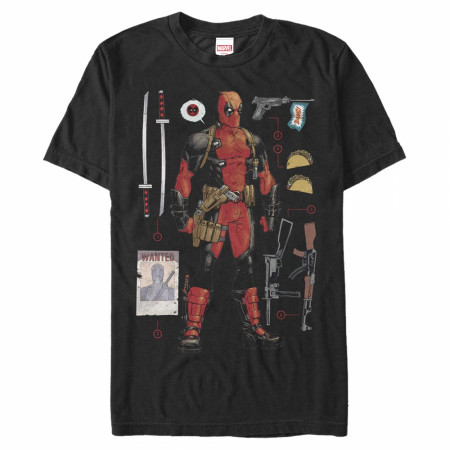 Deadpool Overhead Essentials T-Shirt