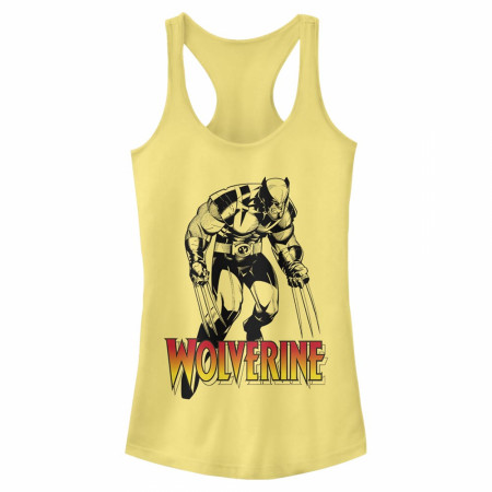 X-Men Wolverine Claws Out Racerback Tank Top