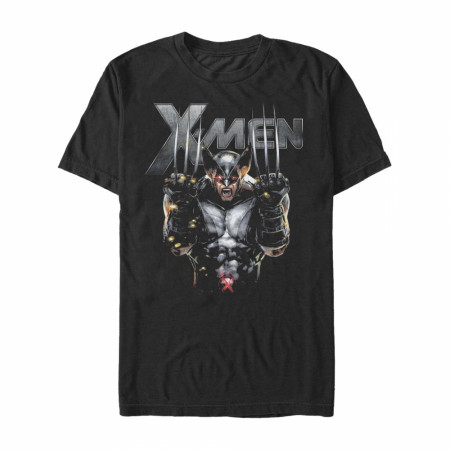 X-Men Metal Wolverine T-Shirt