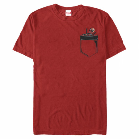 Deadpool Antihero Pocket T-Shirt