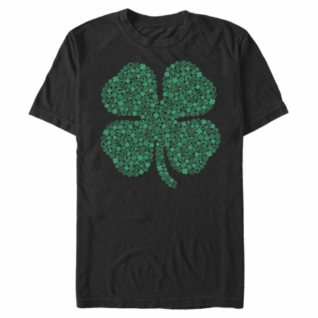 Avengers Logos Shamrock St. Patrick's Day T-Shirt