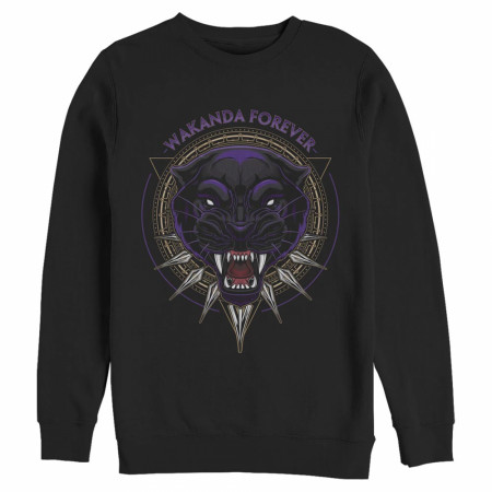 Black Panther Wakanda Forever Black Sweatshirt