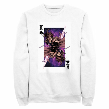 Marvel Gambit King Card White Sweater