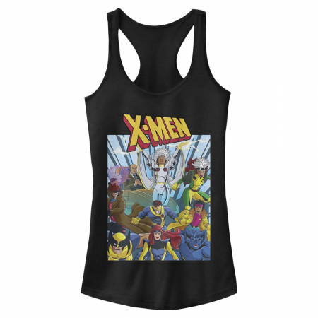 X-Men Power Comic Collage Racerback Tank Top