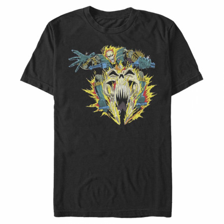 Ghost Rider Vintage Motorcycle T-Shirt