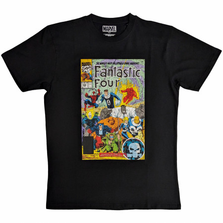 Fantastic Four Comic Cover T-Shirt
