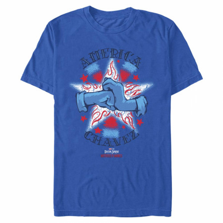 America Chavez Sketch and Spray T-Shirt