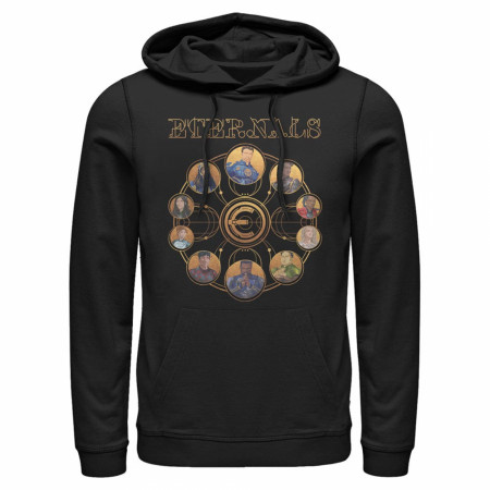 Marvel Comics The Eternals Character Segments Hoodie