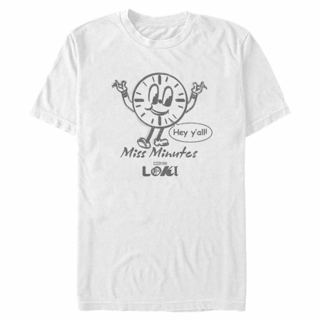 Loki Miss Minutes Clock T-Shirt