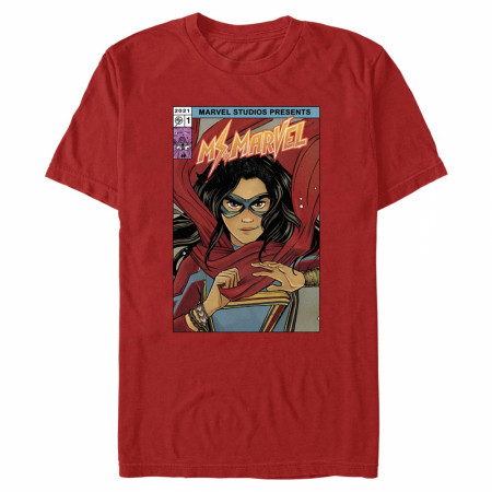 Ms Marvel Comic Cover T-Shirt