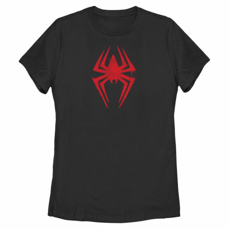 The Spider-Verse Miles Morales Symbol Women's T-Shirt