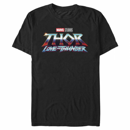 Thor Love and Thunder Title Logo T-shirt