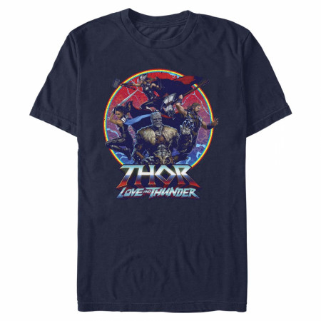 Thor Love and Thunder Group Emblem T-shirt