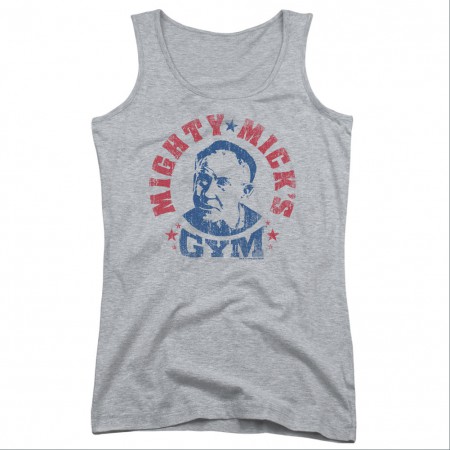 Rocky Mighty Mick's Gym Gray Juniors Tank Top