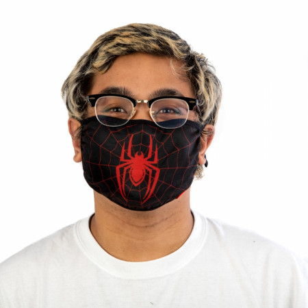 Marvel Miles Morales Spider-Man Adjustable Face Cover