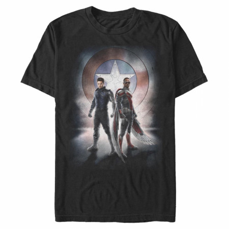 The Falcon and The Winter Soldier Team Poster T-Shirt