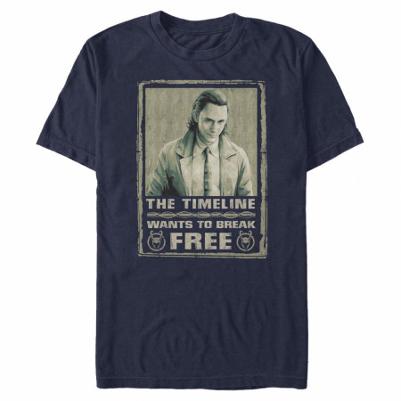 Loki The Timeline Wants To Break Free T-Shirt
