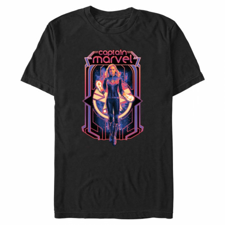 Captain Marvel Card T-Shirt