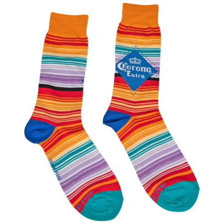 Corona Extra Classic Logo Multi-Colored Men's Socks