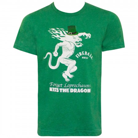 Fireball St. Patrick's Day Green Label Tee Shirt