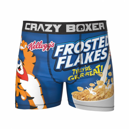 Frosted Flakes Boxer Briefs with Cereal Box