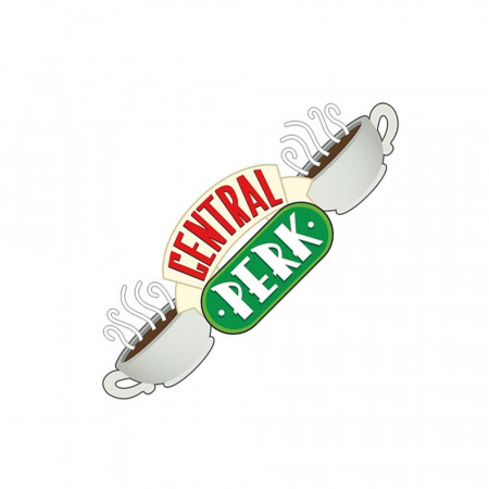 Friends Central Perk White Bookmark
