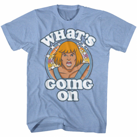 Masters of the Universe He-Man Whats Going On T-Shirt