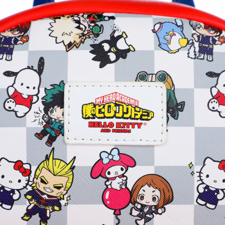 My Hero Academia X Hello Kitty and All Might Color Block Mini Backpack