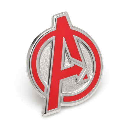Avengers Red Logo Lapel Pin