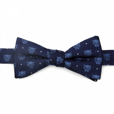 Black Panther Logos Blue Bow Tie