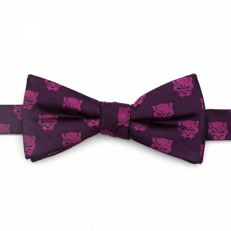 Black Panther Purple Bow Tie