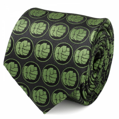 The Incredible Hulk Icon Pattern Men's Tie