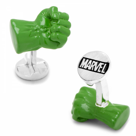 Hulk 3D Fist Cufflinks