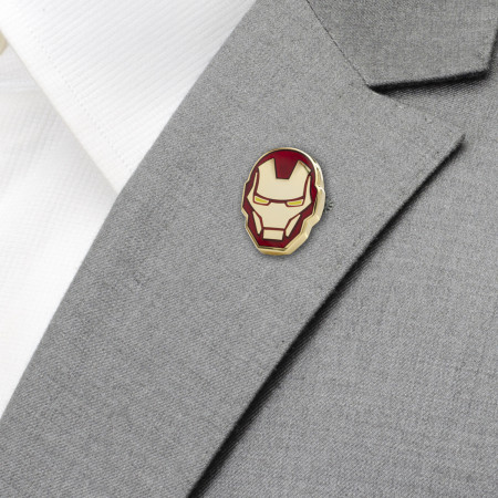 Iron Man Helmet Lapel Pin