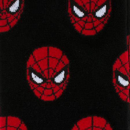 Spider-Man Mask Icons Dress Socks