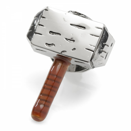 Thor Hammer 3D Lapel Pin